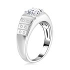 Moissanit Ring - 1,34 ct. image number 3