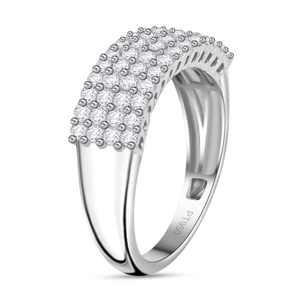 RHAPSODY  SGL zertifizierter SI GH Diamant-Ring in 950 Platin - 1 ct. image number 5