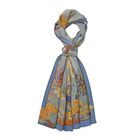 LA MAREY - Premium Selection - 100% Maulbeerenseiden-Halstuch mit Orientalischer Druck, 35 x 150 cm, Oriental