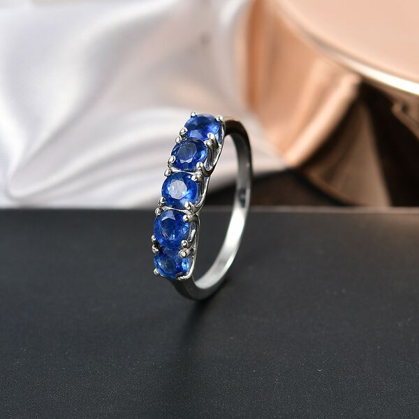 D'Joy AA Nat&uuml;rlicher Kaschmir Kyanit Ring - 1,77 ct. image number 2