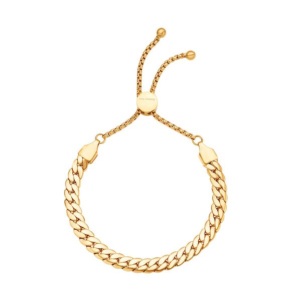 Armband, ca. 15.25 cm, Edelstahl Goldfarben ca. 8,50g