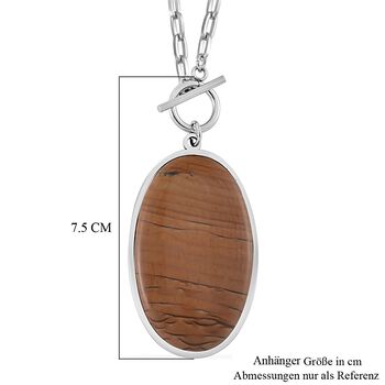 Bild Jasper Halskette ca. 60 cm 316L Edelstahl ca. 90.00 ct