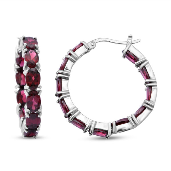 Rhodolith Granat-Creolen - 12,98 ct.