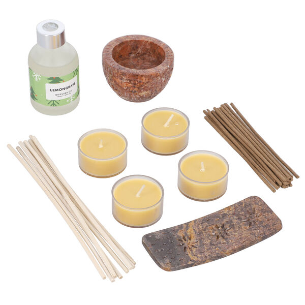Aromatisches Duft Diffusor Set, Duft - Lemon Grass image number 2