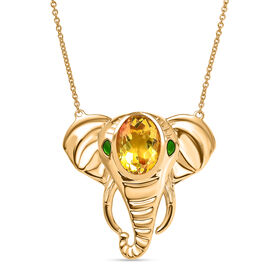 EVER TRUE Sphaleros Quarz Halskette ca. 50 cm Nickelfreies Messing ca. 9,86 ct.