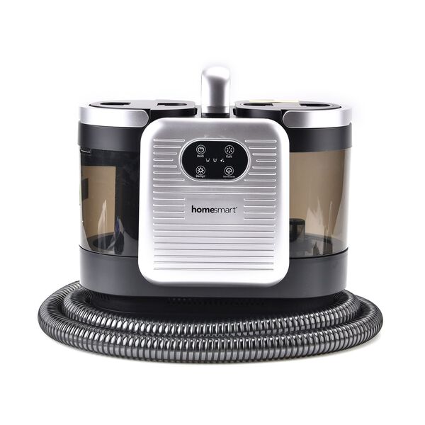 HOMESMART Tragbarer Teppich- und Polsterreiniger mit starker Saugkraft, 40x26x32 cm, Grau image number 3