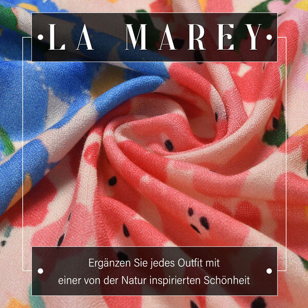 LA MAREY Schal aus 100% Kaschmirwolle, 70x195 cm, weiß image number 1