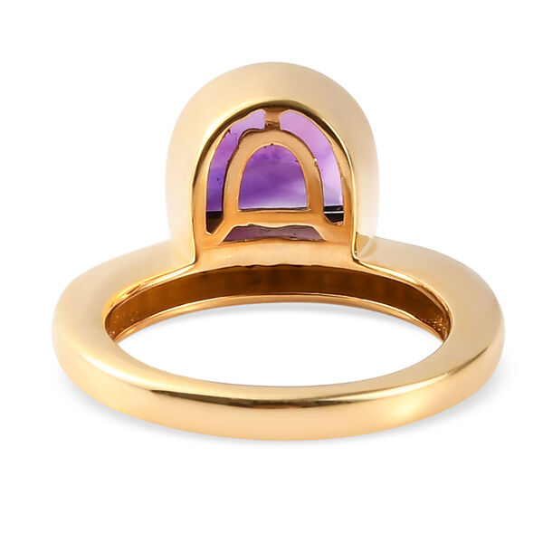 Afrikanischer Amethyst und Zirkon-Ring - 2,16 ct. image number 6