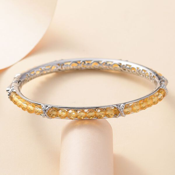 Citrin Armreif, 19 cm - 29,99 ct. image number 2