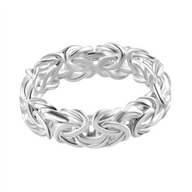 925 Silber Ring, (Größe 18.00) ca. 4,10g