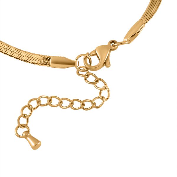 Neongr&uuml;nes Kristall-Armband, 19 cm image number 3