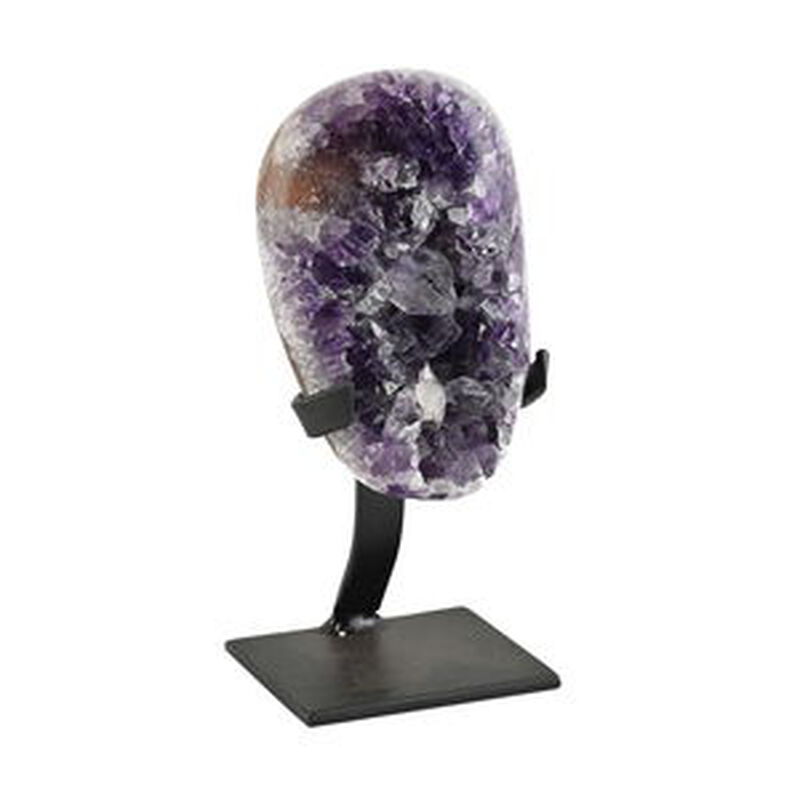 Gem Crystal Kollektion - Amethyst Geode mit Ständer - L, ca. 3900 cts image number 0