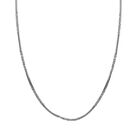 925 Silber rhodiniert Kette ca. 75 cm ca. 7,80g