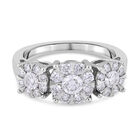 New York Kollektion -Diamant-Ring, P1 G-H, 585 Gold  ca. 1,00 ct image number 0