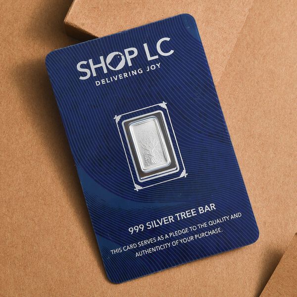 Lebensbaum Barren in 999 Silber, 1g image number 1