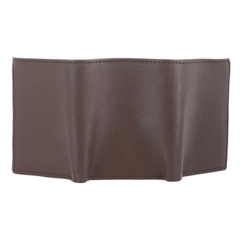 Klassische Geldb&ouml;rse, 100% echtes Leder, RFID gesch&uuml;tzt, braun