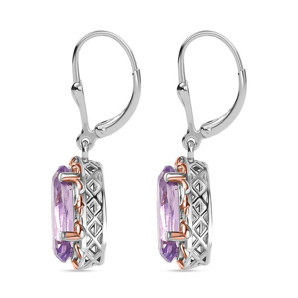 AA Rose De France Amethyst Ohrringe - 3,66 ct. image number 4