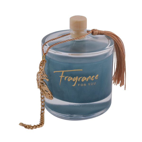 The 5th Season - 100ml Runder Diffusor mit Glitzerpuder in Geschenkbox, Duft: Cold Water, Grau image number 3