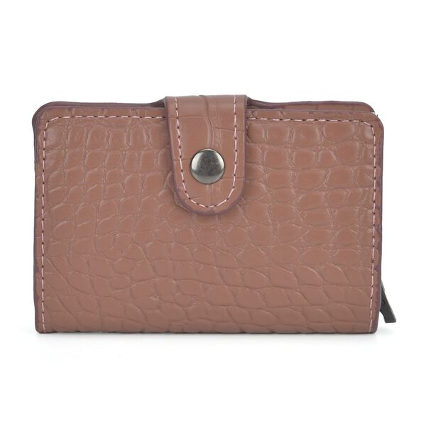 Kompakter Kartenhalter mit RFID-Schutz, braun image number 0