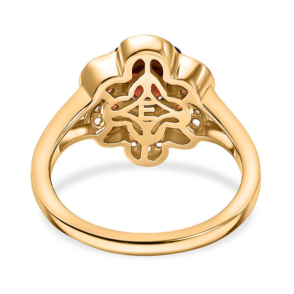 EverTrue Mosambik Granat und Zirkon Ring - 1,72 ct. image number 5