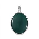 Verde Onyx Anhänger Messing ca. 68.32 ct