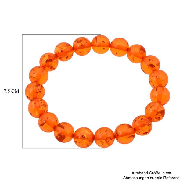 Synthetischer Bernstein Armband 19 cm image number 4