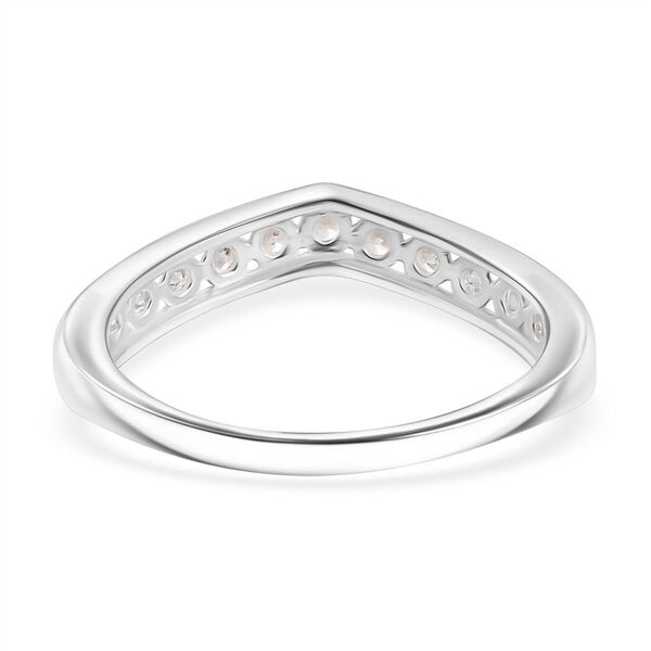LUSTRO STELLA Weißer Zirkonia-Ring image number 6