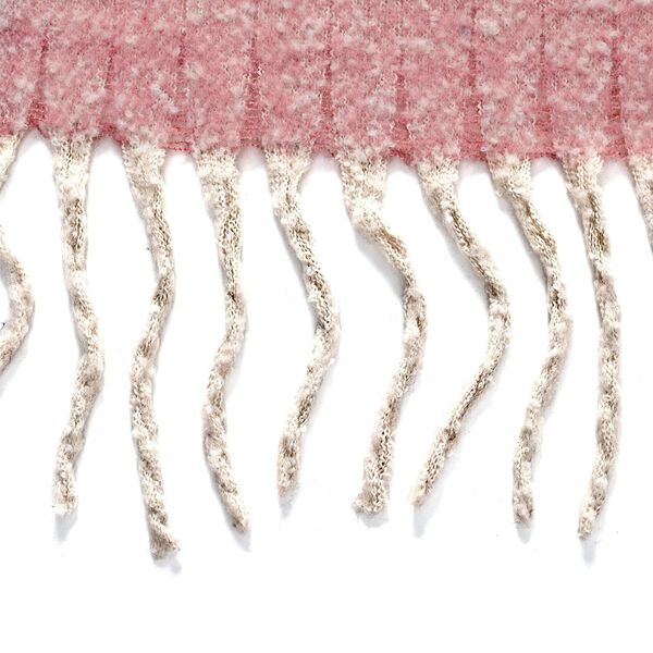 Kuscheliger Allrounder-Schal mit Fransen, Rosa image number 3
