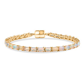 D'Joy AA nat&uuml;rliches, &auml;thiopisches Welo Opal 20cm Armband - 6,49 ct.