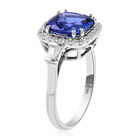 RHAPSODY AAAA Tansanit und VS EF Diamant-Ring, zertifiziert und geprüft - 3,70 ct. image number 3