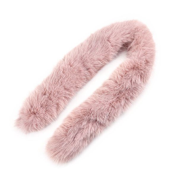 Damen Winterschal aus Kunstfell, Rosa image number 1