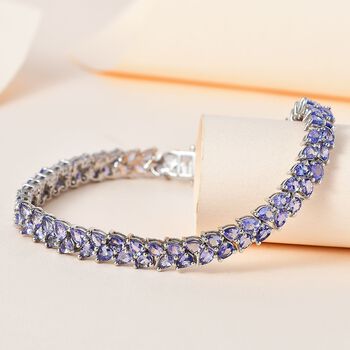 Tansanit Eternity Armband - 11,97 ct.