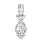 J Francis gefertigt mit SWAROVSKI Zirkonia Anhänger 925 Silber rhodiniert