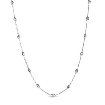 925 Silber rhodiniertKette ca. 60 cm ca. 5,40g