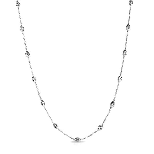 925 Silber rhodiniertKette ca. 60 cm ca. 5,40g