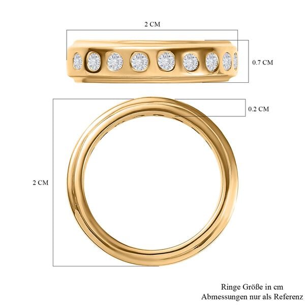 Moissanit Ring - 0,27 ct. image number 5