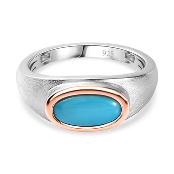 Amerikanischer, nat&uuml;rlicher, Sleeping Beauty T&uuml;rkis-Ring - 1,11 ct.