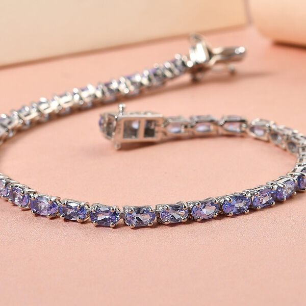 Tansanit Eternity Armband, 19cm - 8,28 ct. image number 2