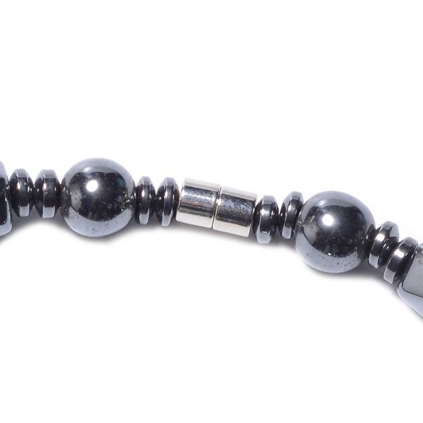 2er- Set H&auml;matit flexibel Armband und Halskette ca. 50 cm lange image number 3