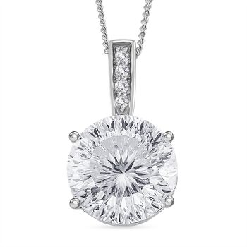 D'Joy Moissanit Schmuckset ca. 45 cm 925 Silber rhodiniert ca. 6.01 ct