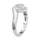 Moissanit Ring, ca. 0,46 ct image number 4