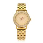 WILLIAM HUNT - Moissanit Uhren 8.5 cm 316L Edelstahl IP-Gelbbeschichtung