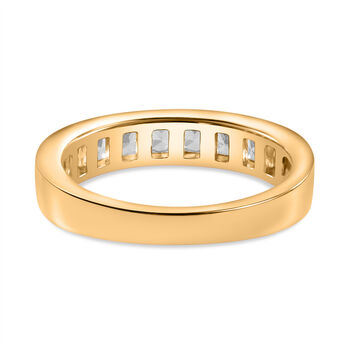 LUSTRO STELLA Zirkonia Ring in Silber mit Gelbgold Vermeil- 2,35 ct.