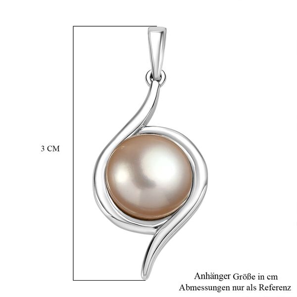 EverTrue Pfirsich Süßwasserperle Anhänger image number 6
