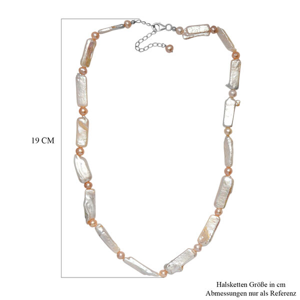 AA S&uuml;&szlig;wasser Perle Halskette, 45+5cm image number 6