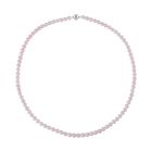 Japanische AAA Akoya Perle Halskette, ca. 50 cm 925 Silber rhodiniert