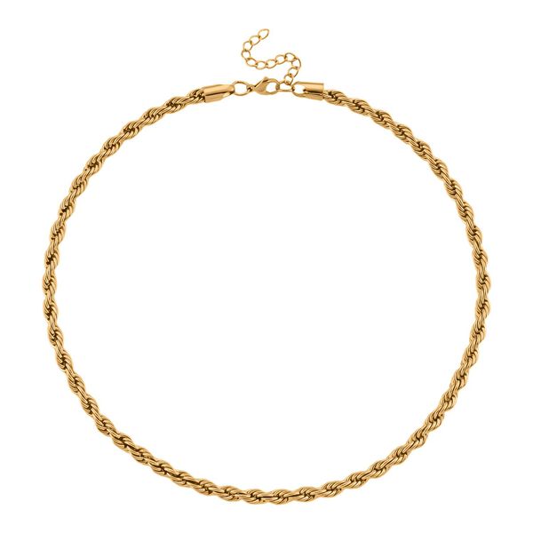 2er Set Halskette, ca. 50 cm mit 5 cm extender, Reiner Edelstahl, Goldfarben image number 7