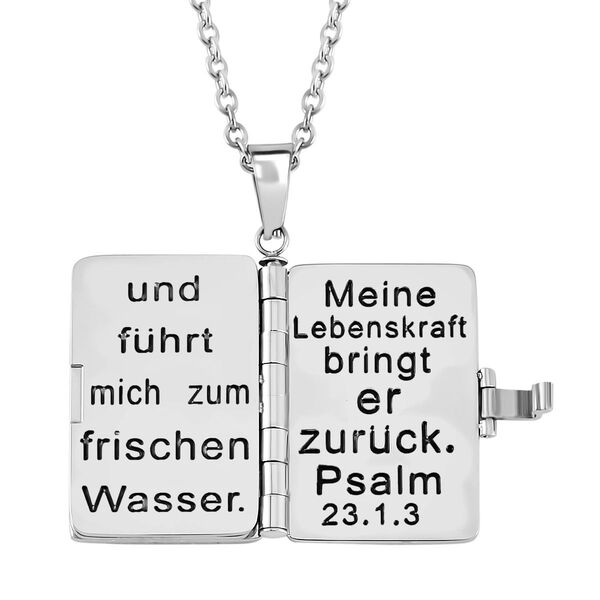 Heiliger Bibel-Anhänger mit 60+10cm Kette image number 5
