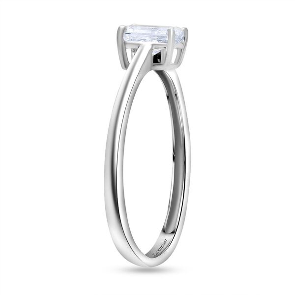 LUXURIANT SGL zertifizierter VS-EF Labor Diamant Ring in 950 Platin - 0,50 ct. image number 4
