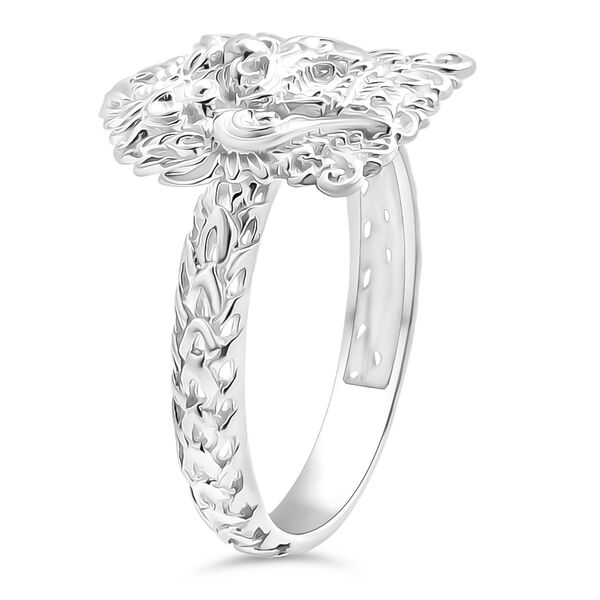 D'Joy Royal Bali Ring und 45cm Halskette im Pixiu-Design, 925 Silber image number 4